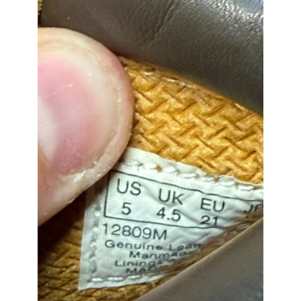 Timberland 12809M Kids Tan Suede Boots‎ Size 5 Toddler